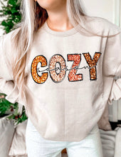 Load image into Gallery viewer, Cozy Season Fall Sweatshirt – Glitter Inspired Autumn Crewneck