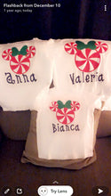 Load image into Gallery viewer, Glitter Peppermint T-Shirt