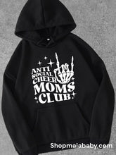 Load image into Gallery viewer, Antisocial Cheer Moms Club Hoodie