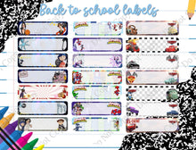 Load image into Gallery viewer, Personalized Back-to-school Labels
