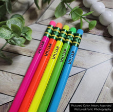 Load image into Gallery viewer, Personalized Pencils (5pack)
