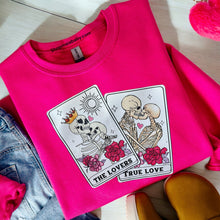 Load image into Gallery viewer, The Lovers Tarot Cards Sweatshirt
