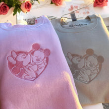 Load image into Gallery viewer, M&amp;M Heartfelt Kiss Sweatshirt
