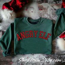 Load image into Gallery viewer, Angry Elf Sweatshirt
